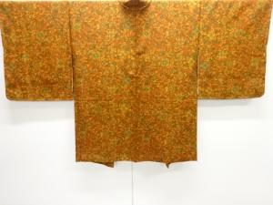 未使用品　花更紗模様羽織